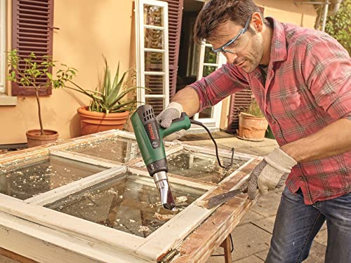 Bosch Home and Garden 06032A6102 UniversalHeat 600 Heißluftgeblaese mit Zubehoer 1.800W