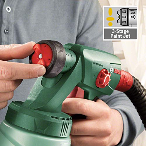 Bosch Home and Garden elektrisches Farbsprühsystem PFS 1000 (für Holzfarbe, im Karton)