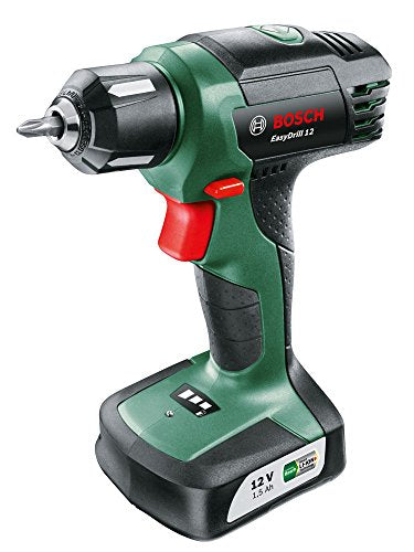 Bosch Akkuschrauber EasyDrill 12 (Akku, Ladegerät, Schrauberbit, Softcase (12 V, 1,5 Ah, 20 mm Bohr-Ø in Holz))