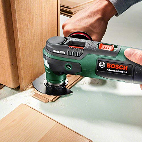 Bosch Akku Multifunktionswerkzeug AdvancedMulti 18 (1 Akku, 18 Volt System, im Koffer)