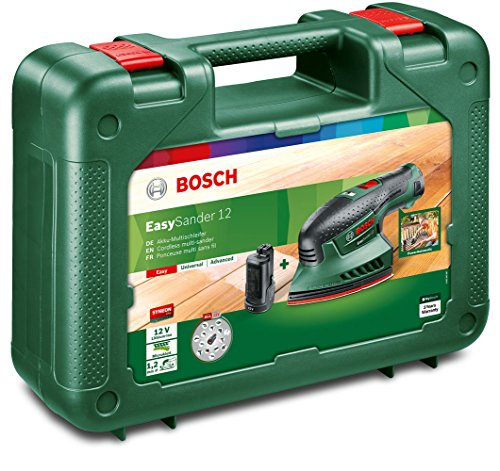 Bosch Akku Multischleifer EasySander 12 (2 Akku, 12 Volt System, im Koffer)