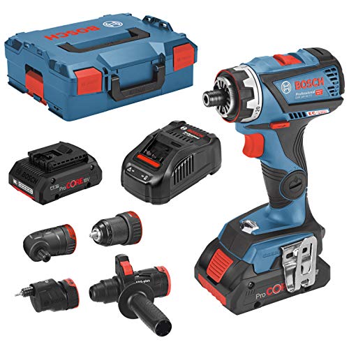 Akku-Bohrschrauber GSR 18V-60 FC, mit 2 x 4,0 Ah P