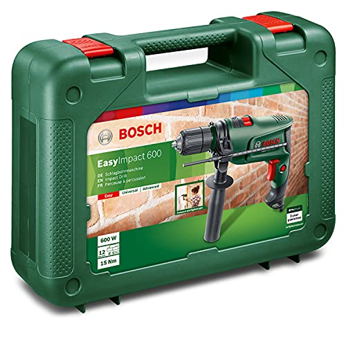Bosch Schlagbohrmaschine EasyImpact 600 (600 Watt, im Koffer)