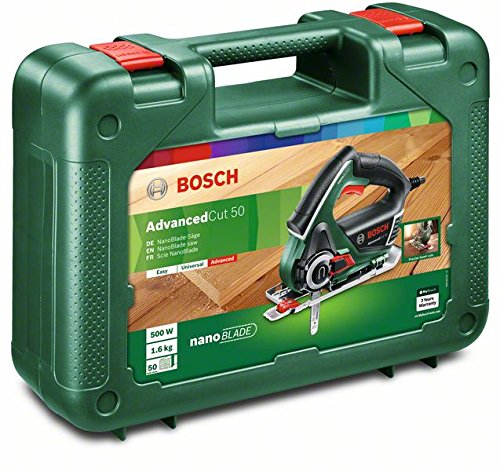 Bosch Säge AdvancedCut 50 (500 Watt, NanoBlade Technologie, im Koffer)