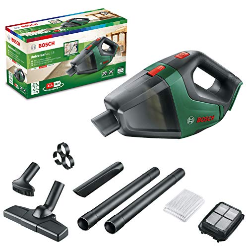 Bosch Home and Garden Akku Staubsauger UniversalVac 18 (ohne Akku, 18 Volt Sytem, im Karton), Grün