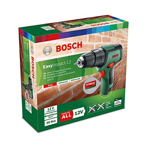 Bosch Akku Akkubohrschrauber EasyImpact 12 (ohne Akku, 12 Volt System, in Karton)