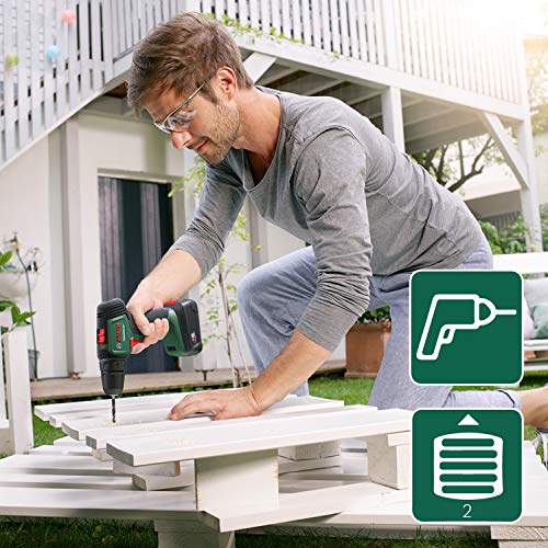 Bosch Akkuschrauber UniversalDrill 18V (2 Akkus, 18 Volt System, im Koffer)