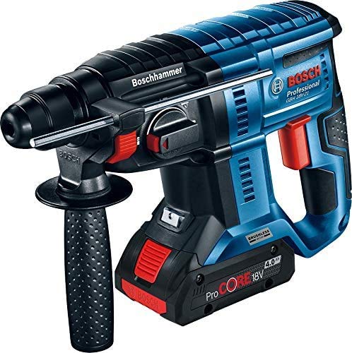 Bosch Professional 18V System Akku Bohrhammer GBH 18V-21 (max. Schlagenergie 2 J, ohne Akkus und Ladegerät, in L-BOXX 136)