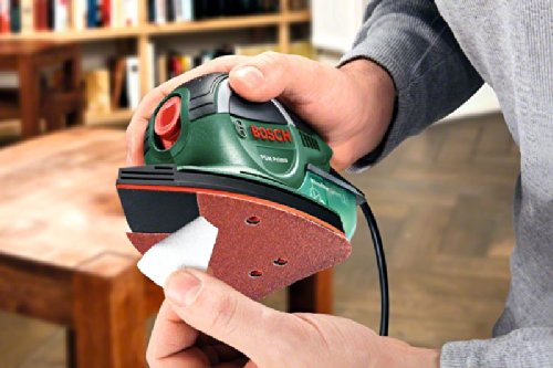 Bosch Multischleifer PSM Primo (1 Schleifpapier K 80, Karton (50 W, Schwingzahl 24.000 min-1, Schwingkreis-Ø 1,4 mm))