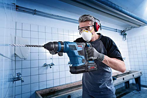 Bosch Professional BITURBO Akku-Bohrhammer GBH 18V-34 CF (mit SDS plus Wechselfutter, 5,8 J, inkl. Bluetooth Modul, 2x8.0 Ah ProCORE18V Akku, Ladegerät GAL 1880 CV, im Handwerkerkoffer)