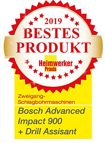 Bosch Schlagbohrmaschine AdvancedImpact 900 (Zusatzhandgriff, Tiefenanschlag, Koffer, 900 Watt)