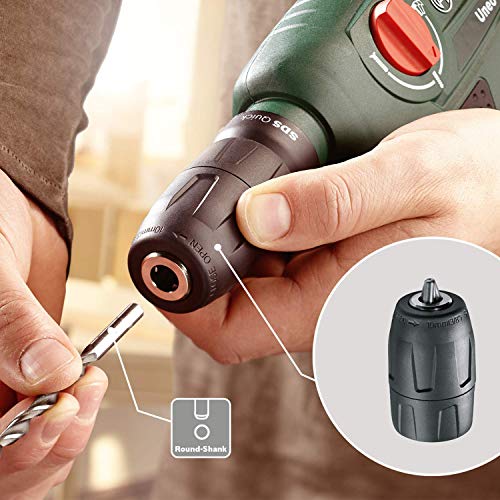 Bosch Home and Garden Akku Bohrhammer Uneo (1 Akku, 12 Volt System, Max. Bohr-Ø in Beton 10 mm, im Koffer)