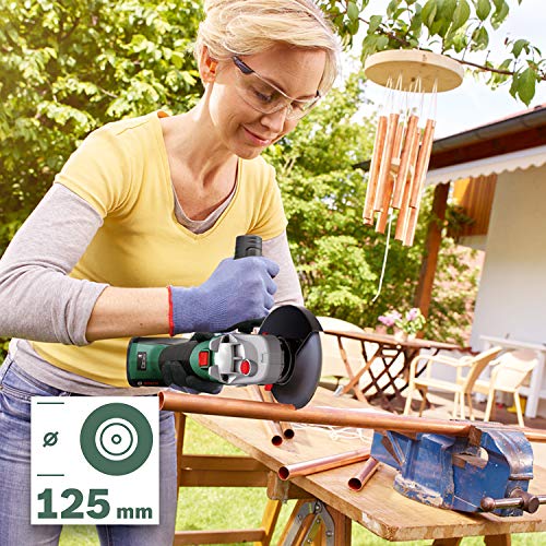 Bosch Winkelschleifer AdvancedGrind 18 (ohne Akku, 18 Volt System, Scheiben-Ø: 125 mm, im Karton), 18 V, Green