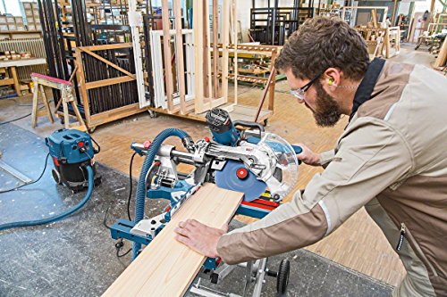 Bosch Professional Paneelsäge GCM 350-254 (1.800 Watt, inkl. 1x Kreissägeblatt Holz, Klemmschelle, im Karton)