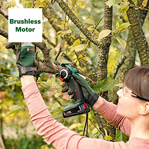 Bosch Home and Garden Akku-NanoBlade-Säge AdvancedCut 18 (Farbe: Schwarz, Grün, Rot, Silber, 1x Akku, NanoBlade-Technologie, 18 Volt System, im Koffer)