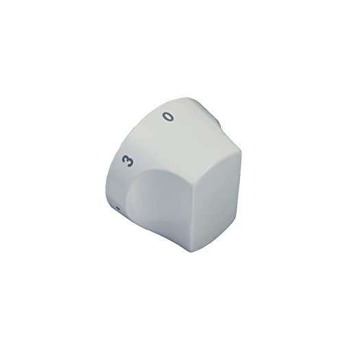 Knebel Knopf Drehgriff Drehknopf Schalter Backofenschalter Wahlschalter weiß Backofen Herd Ofen Original Electrolux Zanker AEG 3550331031 355033103 ZKH7413 ZKH7415