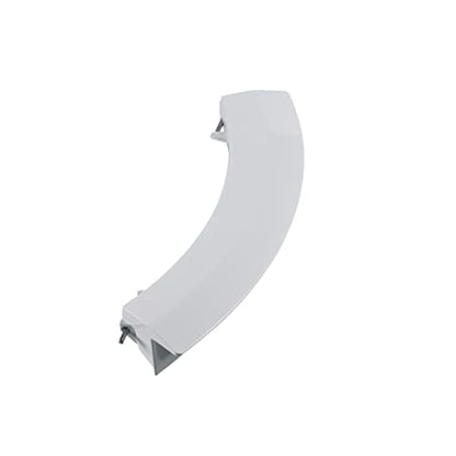 Türgriff Griff weiß Öffner mit Achsen Kunststoff Waschmaschine Waschgerät Bosch Siemens 10009732 passend Constructa Koenic was24 wab28 wab20 wab16 cwf08 cwf14 cwf11 cwf10 cwf13 1kwf61