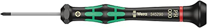 Wera 05030181001 2050/6 Elektroniker-Schraubendrehersatz + Rack, 6-Teilig
