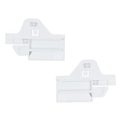 Set Glasplattenauflage Glasplattenhalterung Auflage Halterung links rechts Kühlschrank ORIGINAL Bosch Siemens 00617433 617433