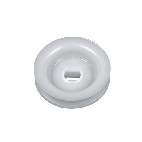 ORIGINAL Electrolux AEG 125865410 1258654100 Rolle Riemenrolle Laufrolle Spannrolle Riemenspannrolle Riemenscheibe f. Motor hinten Ø 45mm Wäschetrockner Trockner Trocknerautomat