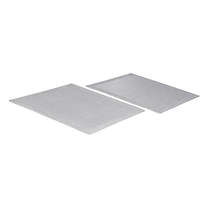 Metallgitterfilter Fettfilter quadratisch Metall 2 Stück 284x284mm Dunstabzugshaube Bosch Siemens Neff 00298619 298619 Balay Constructa dhe cd cz