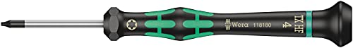 Wera 2067 Elektroniker-Torx HF-Schraubendreher mit Haltefunktion, TX 4 x 40 mm, 05118180001