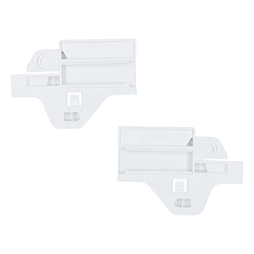 Set Glasplattenauflage Glasplattenhalterung Auflage Halterung links rechts Kühlschrank ORIGINAL Bosch Siemens 00617433 617433