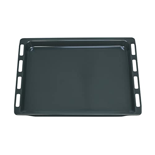 Backblech Kuchenblech Pizzablech 465x375x30mm emailliert Backofen Herd Original Bosch Siemens 00434176 434176 auch Balay Pitsos für HB HBA HBL HBN HBR HC HCE HE HEA HEG HEN HL HLN HS HSN HSV P1HCB