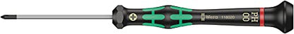 Wera Kraftform Micro Elektroniker Schraubendrehersatz, 12-teilig, 05073675001