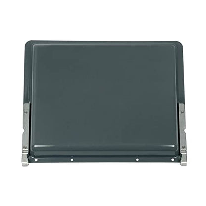 Backblech Kuchenblech Fettpfanne Universalpfanne mit Träger 428x375x40mm emailliert Backofen Herd Original Bosch Siemens 00437876 437876 für HB HBN HE HEN HEV HEZ HK HL HS HSN HZ
