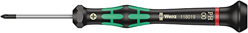 Wera 05030181001 2050/6 Elektroniker-Schraubendrehersatz + Rack, 6-Teilig