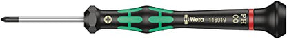 Wera 05030181001 2050/6 Elektroniker-Schraubendrehersatz + Rack, 6-Teilig
