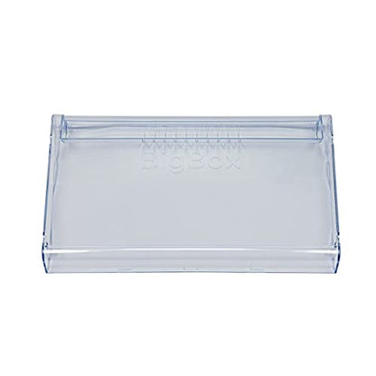 ORIGINAL Bosch Siemens 663722 00663722 Abdeckung Blende Front Tür Schublade Fach Box Korb Kasten Gefrierfach Kühlfach Gefrierschublade vorne 433x282x41mm Gefrierschrank auch für Balay Constructa Neff