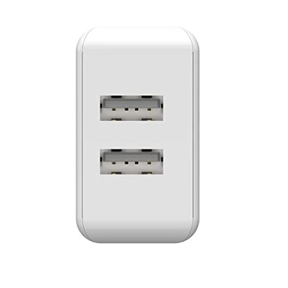 ANSMANN 2-Port Dual USB Ladegerät 2.4A - USB Charger mit Smart-IC Ladesteuerung, Netzteil besonders geeignet für iPhone, Samsung Galaxy, Huawei, Xiaomi, Tablet, GoPro, e-Book Reader, etc.