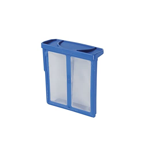 Filtro de pelusas 00619697 68x77x27 mm azul compatible con secadora Bosch Siemens