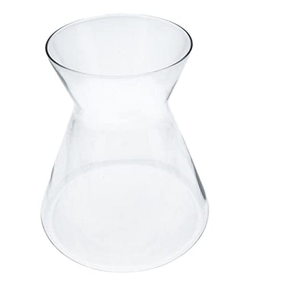 Bosch 12020000 ORIGINAL Glaskanne Karaffe Saftkanne Glasbehälter Saftbehälter Saftkaraffe Behälter Glas Kanne Sanduhrform Xförmig 1L Zitruspresse Saftpresse Fruchtpresse VitaStyle Critro