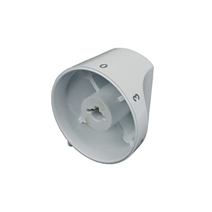 Knebel Knopf Drehgriff Drehknopf Schalter Backofenschalter Wahlschalter weiß Backofen Herd Ofen Original Electrolux Zanker AEG 3550331031 355033103 ZKH7413 ZKH7415