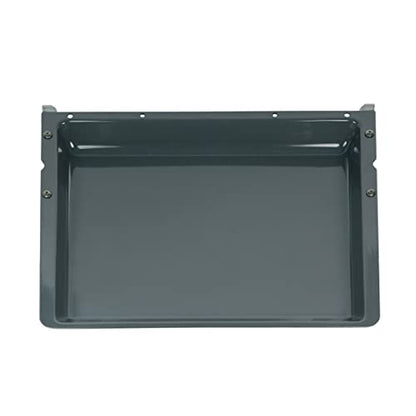 Backblech Kuchenblech Fettpfanne Universalpfanne mit Träger 428x375x40mm emailliert Backofen Herd Original Bosch Siemens 00437876 437876 für HB HBN HE HEN HEV HEZ HK HL HS HSN HZ