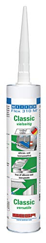 WEICON Flex 310 M® Classic 1-Komponenten-Kleber elastisch Dichtstoff weiß