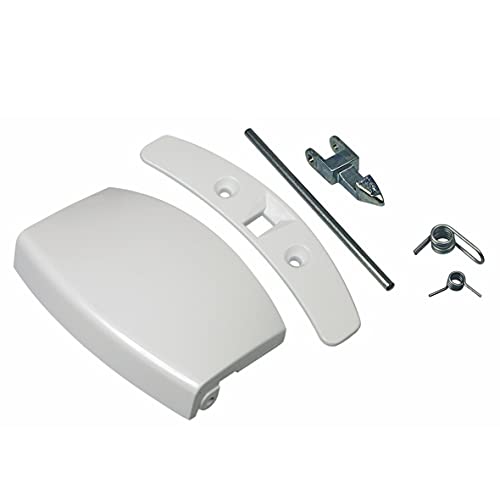 Electrolux AEG Juno Zanussi Zanker 4055087003 ORIGINAL Fenstergriff Fensterhandgriff Handgriff Feder Griff Türgriffset Bullaugengriff Feder Waschmaschine Waschvollautomat Toplader