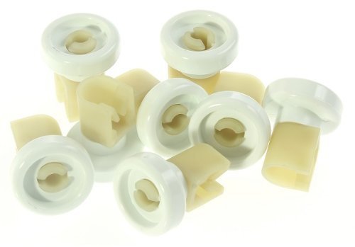Rollen für oberen Geschirrspüler-Korb, Zanussi, 8 Stück
