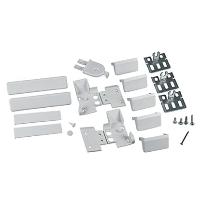 ORIGINAL Bosch Siemens 00491368 491368 Befestigungssatz Befestigung Flachscharnier Scharnier Kühlschrank u. a. 1KCI21535/01, G5624X6/06, K1515X7/01