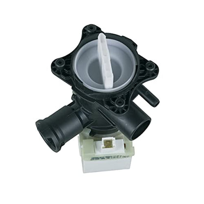 Bosch Siemens00145777 Ablaufpumpe Magnettechnikpumpe Magnetpumpe Synchronpumpe Entleehrungspumpe Wasserpumpe Waschmaschinenpumpe Laugenpumpe Pumpe 30W Waschmaschine auch Neff Constructa