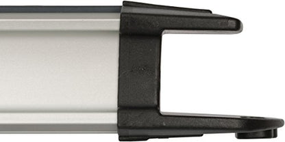Brennenstuhl Premium-Alu-Line, Steckdosenleiste 10-Fach - Mehrfachsteckdose aus hochwertigem Aluminium (mit Schalter und 3m Kabel, Made in Germany)