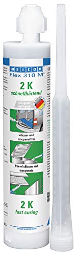 WEICON Flex 310 M 2 K MS-Polymer 250ml grau wasserfester elastischer Klebstoff zum Abdichten