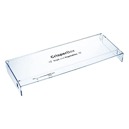 Bosch Siemens 706618 00706618 ORIGINAL Blende Kühlgutschublade Schubkastenblende Schubladengriffplatte 450x165mm Gemüsebehälter Kühlschrank Kühlautomat auch Neff Balay Constructa