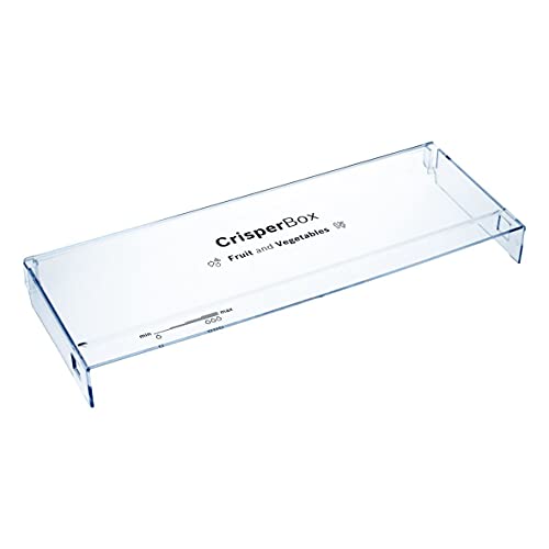 Bosch Siemens 706618 00706618 ORIGINAL Blende Kühlgutschublade Schubkastenblende Schubladengriffplatte 450x165mm Gemüsebehälter Kühlschrank Kühlautomat auch Neff Balay Constructa