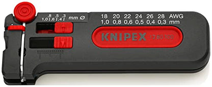 Knipex Mini-Abisolierwerkzeug 100 mm 12 80 100 SB