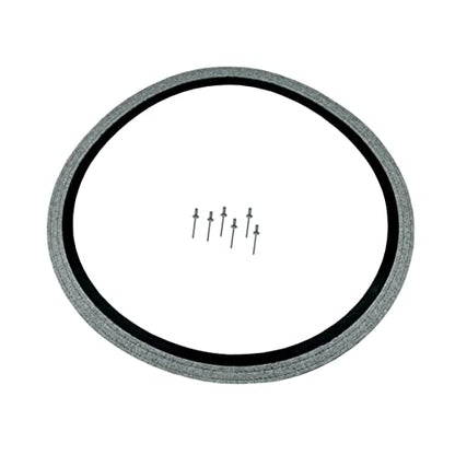 Bosch Siemens 652500 00652500 Dichtung Abdichtung Türdichtung Dichtring Trommeldichtung Filzdichtung Filz 6 Nieten Wäschetrockner Trockner Trocknerautomat