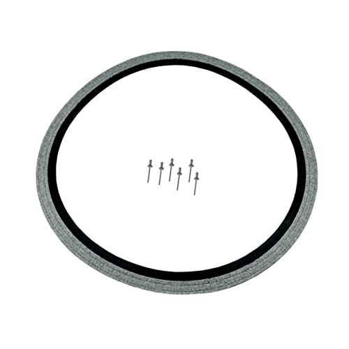 Bosch Siemens 652500 00652500 Dichtung Abdichtung Türdichtung Dichtring Trommeldichtung Filzdichtung Filz 6 Nieten Wäschetrockner Trockner Trocknerautomat